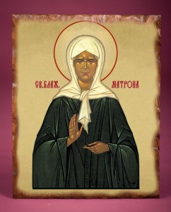 Икона святой Матроны